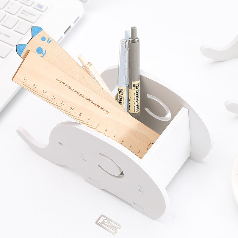 Wooden Desk Organizer Set