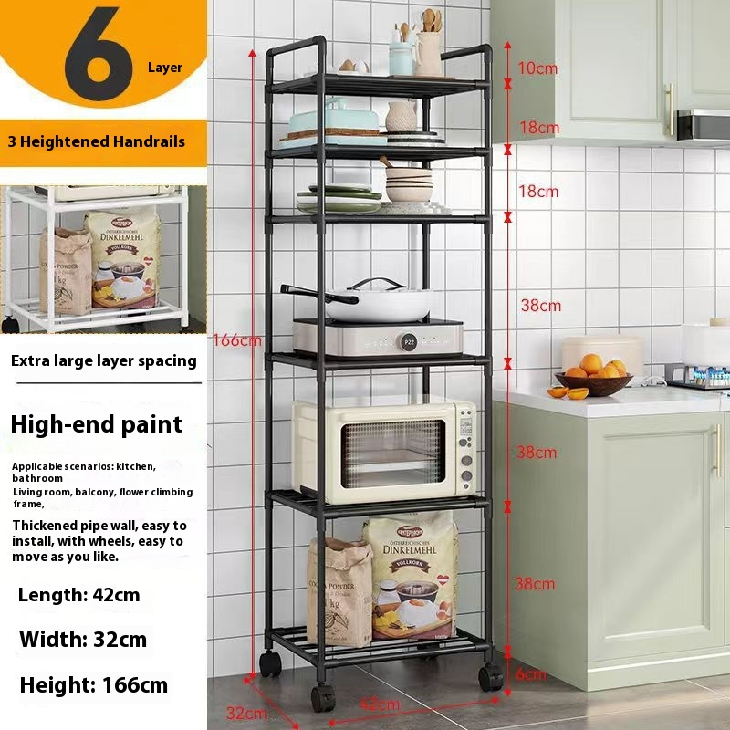 Kitchen Shelf Trolley