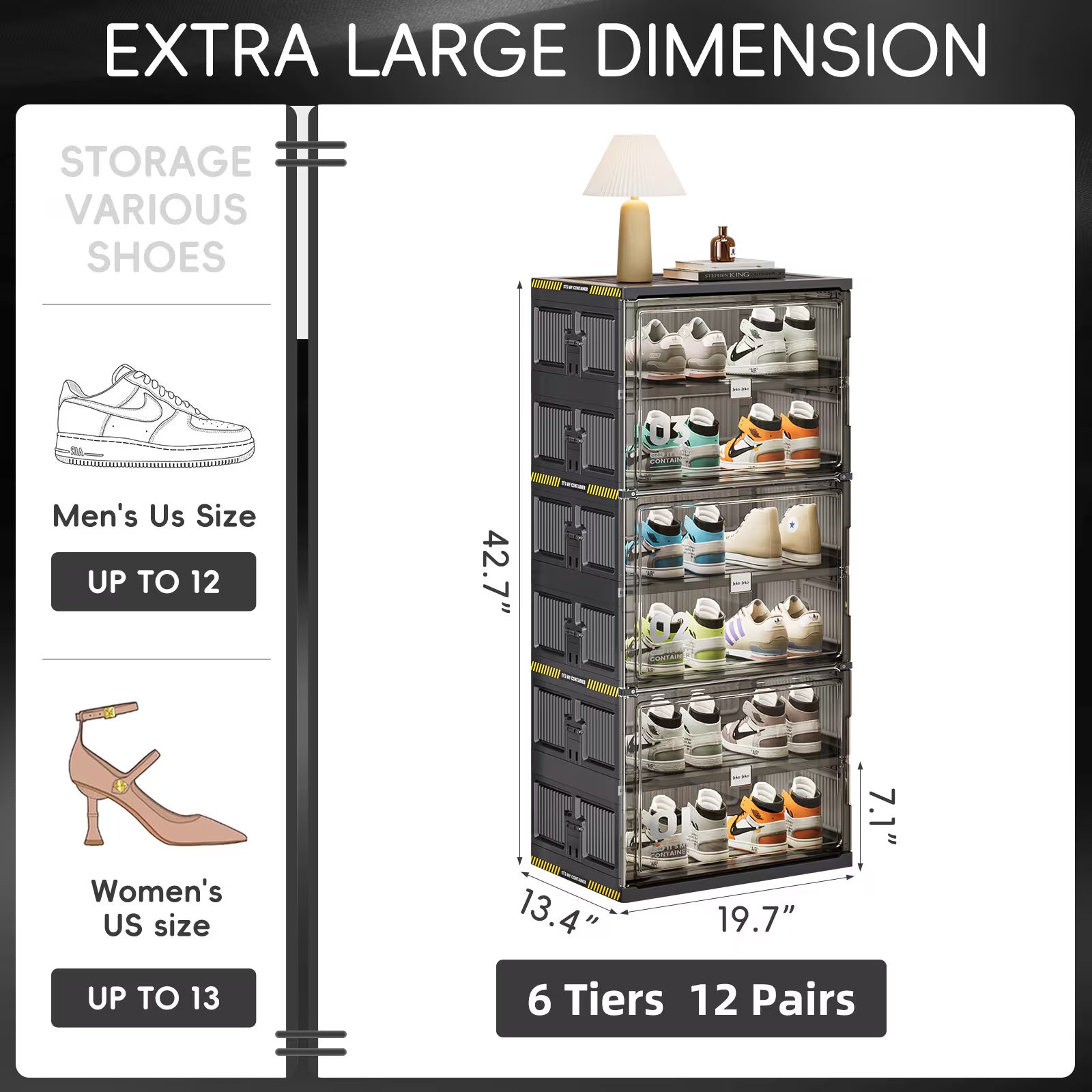 Entryway Storage Bench Organizer
