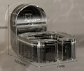 Punch-free Rotating Lazy Storage Rack