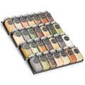LUSNM Spice Drawer Organizer 4 Tier Adjustable Spice Rack For Drawer