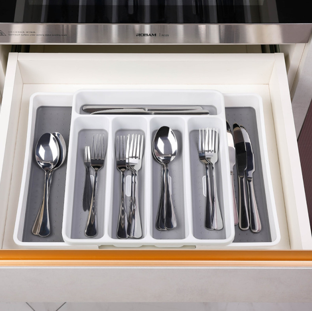 Premium Cutlery Organizer for Kitchen Cabinet
