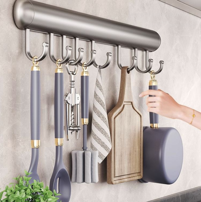 Wall Organizer for Kitchen Utensils