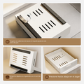 Pull-Out Storage Rack for Kitchen Drawer
