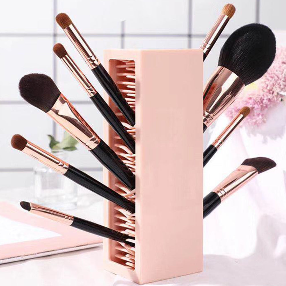 Makeup Brush Holder Organizer Stand — Vanity & Bathroom Storage