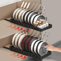 2-Tier Under Sink Cabinet Organizer — Bathroom & Kitchen Storage