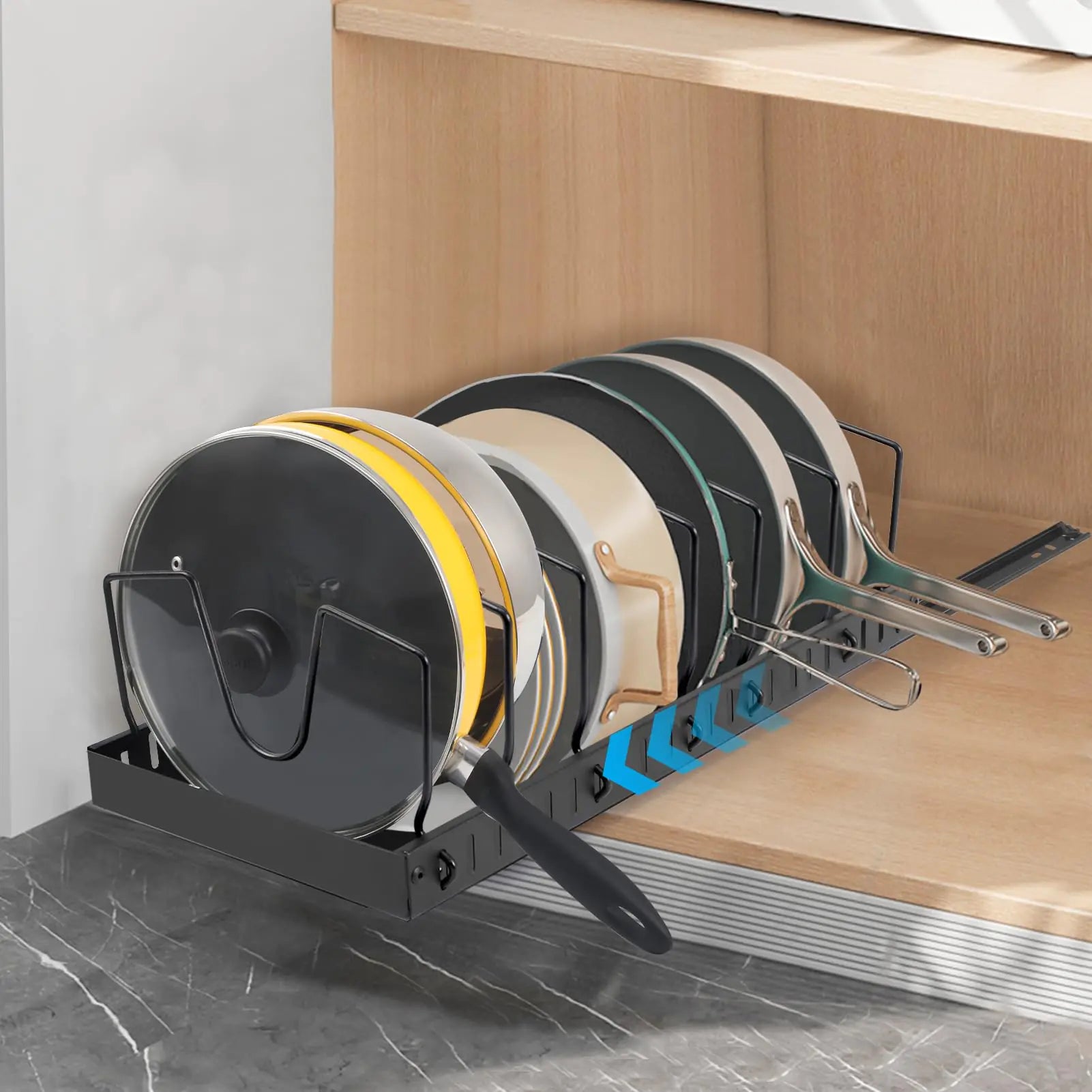 2-Tier Under Sink Cabinet Organizer — Bathroom & Kitchen Storage