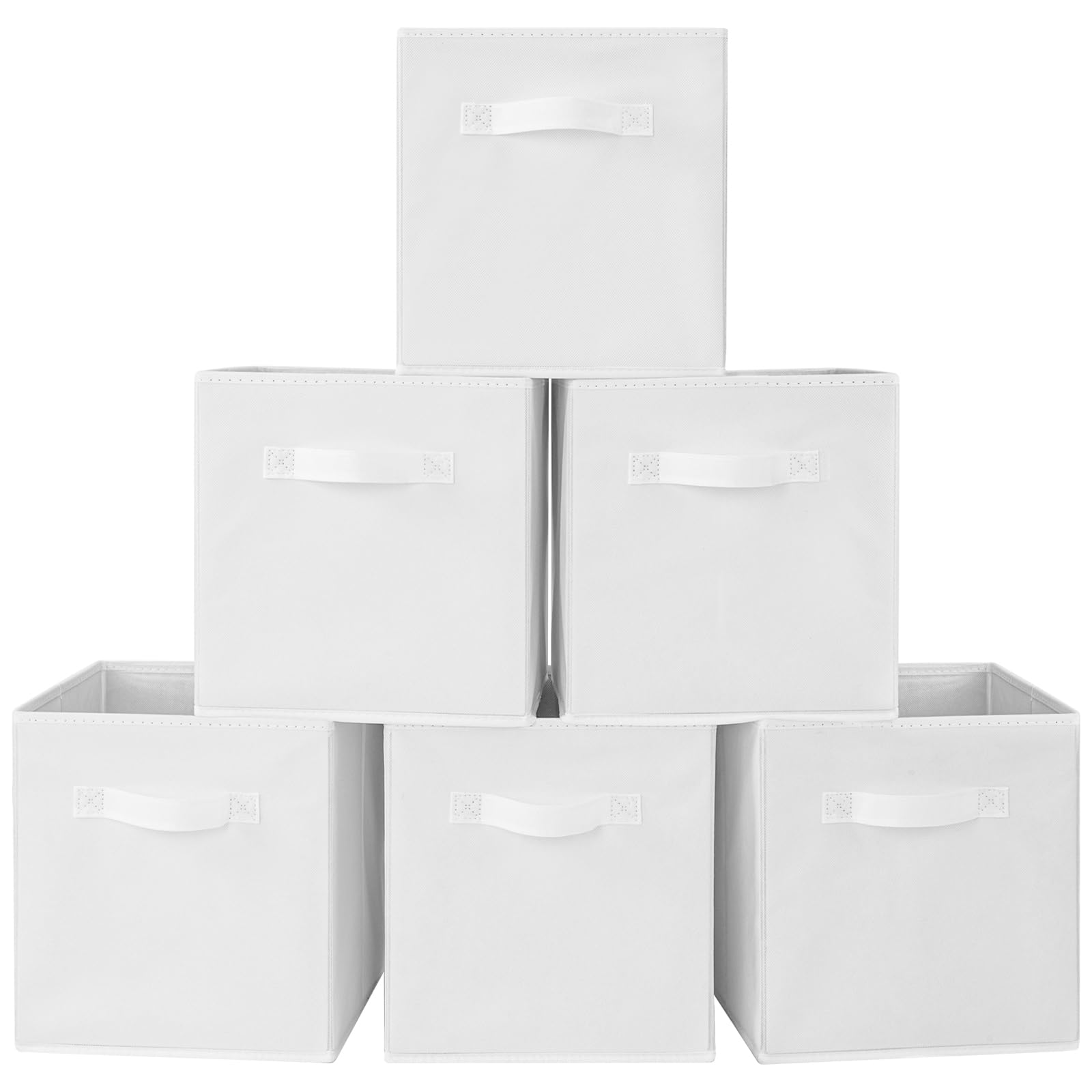 Foldable Closet Organizer Storage Bins — Wardrobe & Shelf Storage